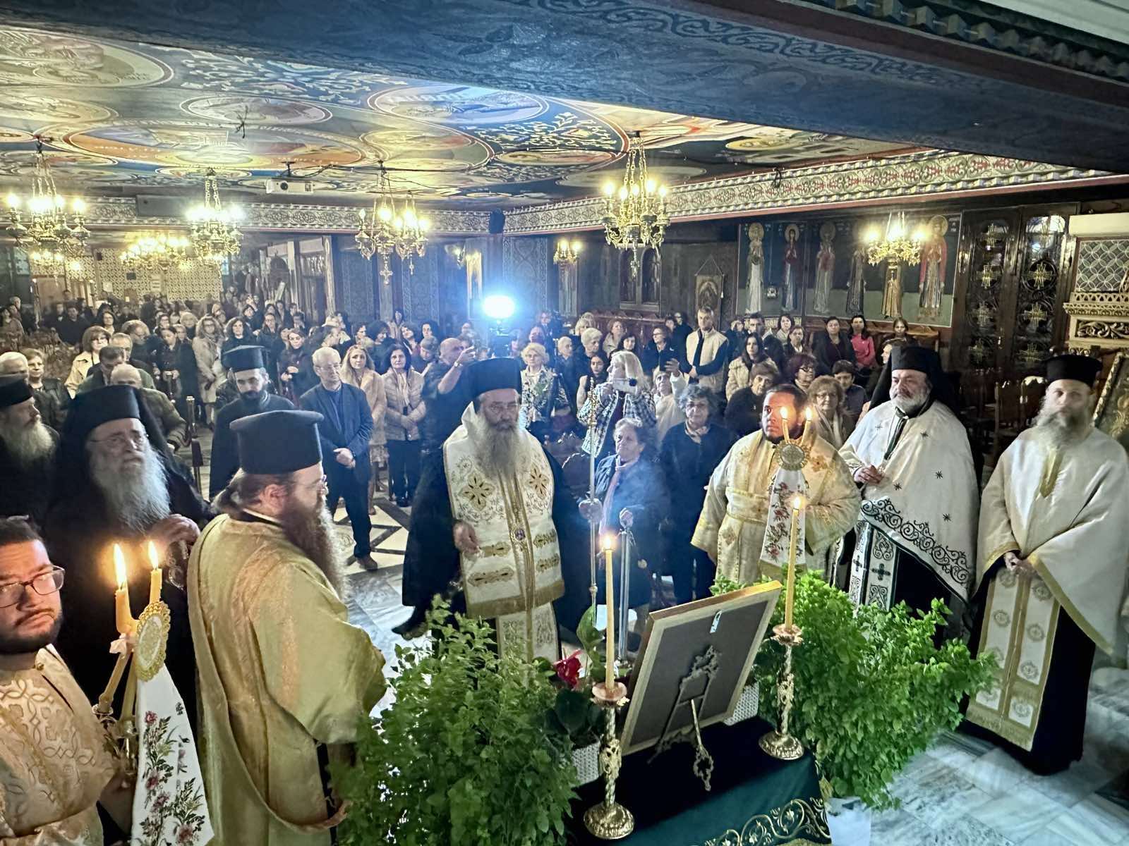 Έναρξη Εσπερινών Κηρυγμάτων και Υποδοχή Ιερού Λειψάνου του Οσίου Γεωργίου του Καρσλίδη στην Ιερά Μητρόπολη Κίτρους