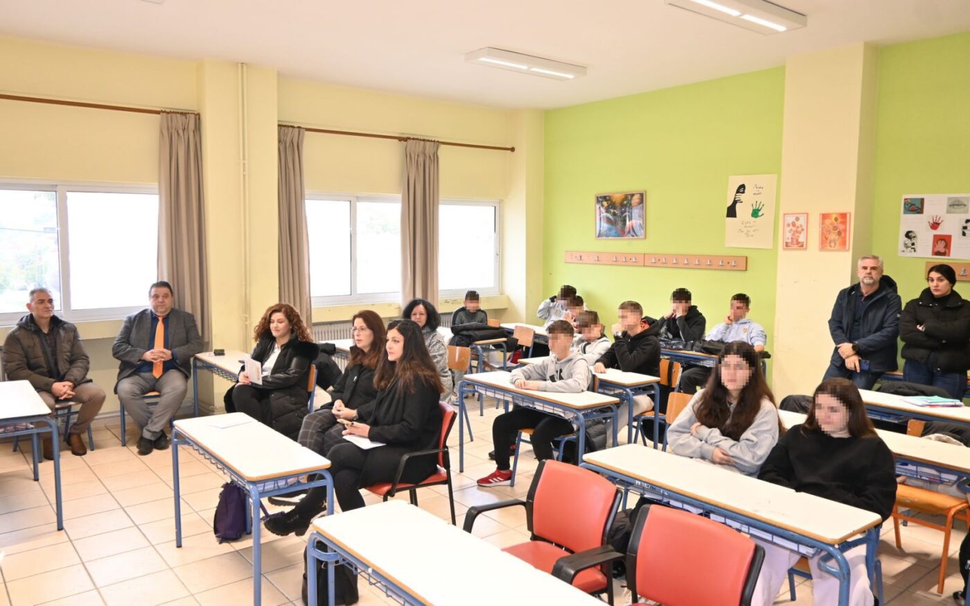 Συμβουλευτικό κέντρο υποστήριξης γυναικών Δ. Κατερίνης: Οι μαθητές λένε “ΌΧΙ” στη βία κατά των γυναικών