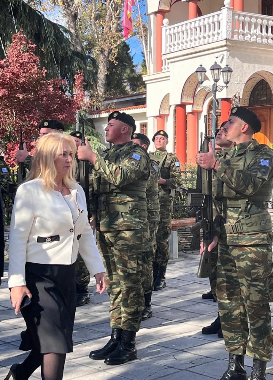 Άννα Μάνη-Παπαδημητρίου: Εκπρόσωπος της Βουλής των Ελλήνων στον εορτασμό της Ημέρας Εθνικής Αντίστασης