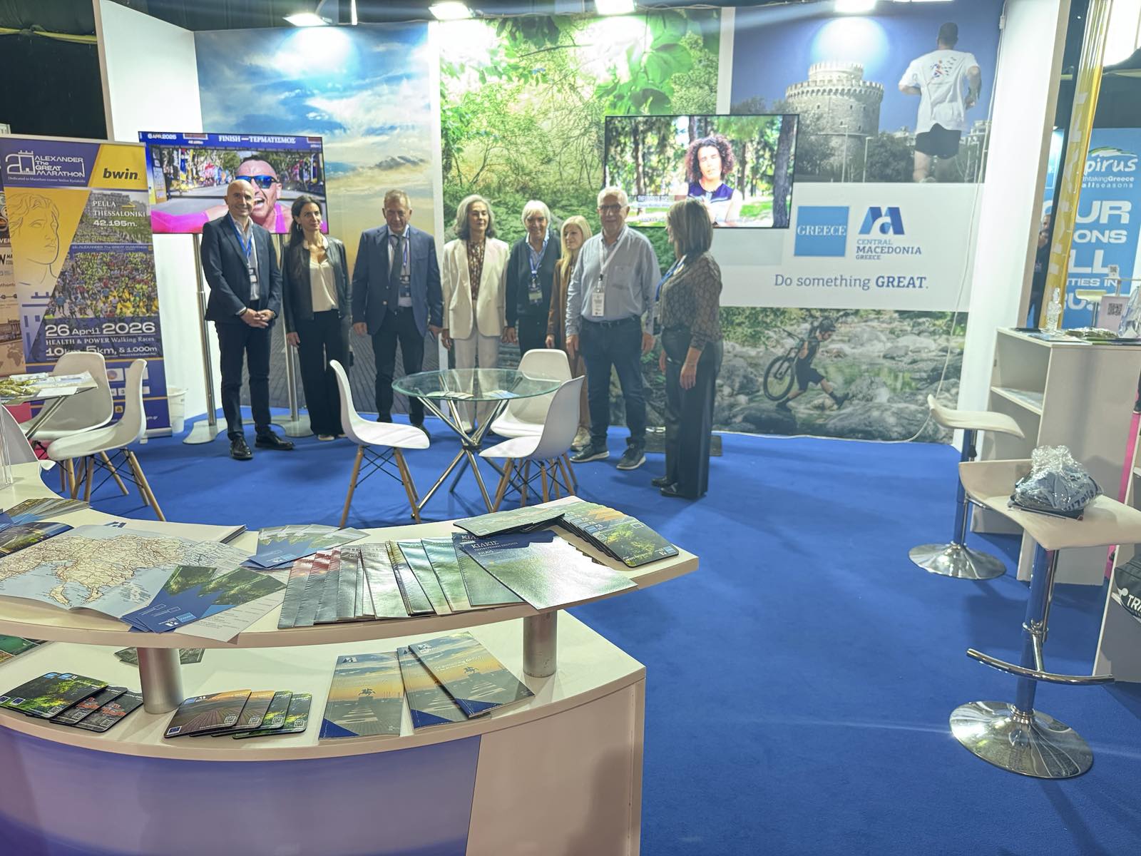 Ο Πιερικός Οργανισμός Τουριστικής Προβολής στην «ΟΠΑΠ Marathon Expo 2025»