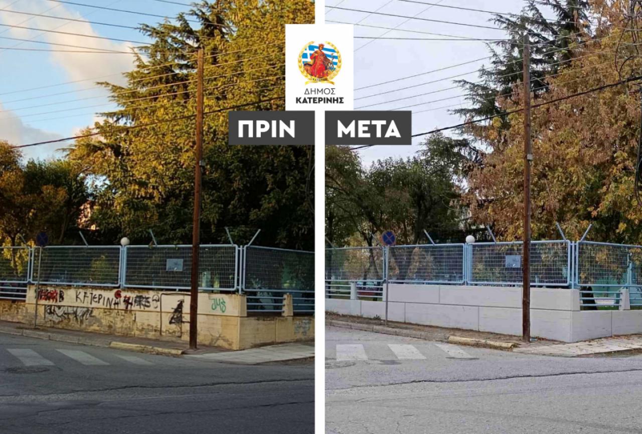 Δήμος Κατερίνης: Πιο ασφαλείς και λειτουργικοί χώροι για τα παιδιά