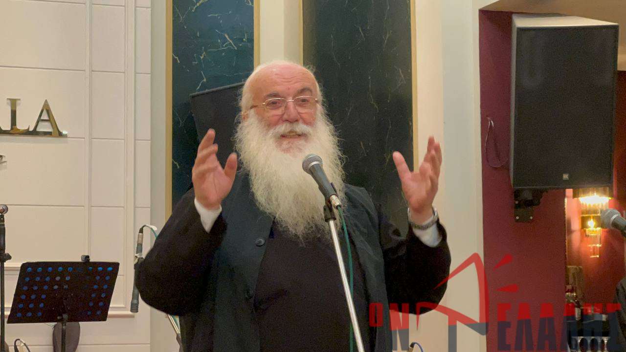 Ισχυρό μήνυμα αγάπης από τον παπά-ΠΑΟΚ στην εκδήλωση της «Μεταμόρφωσης» (vid)