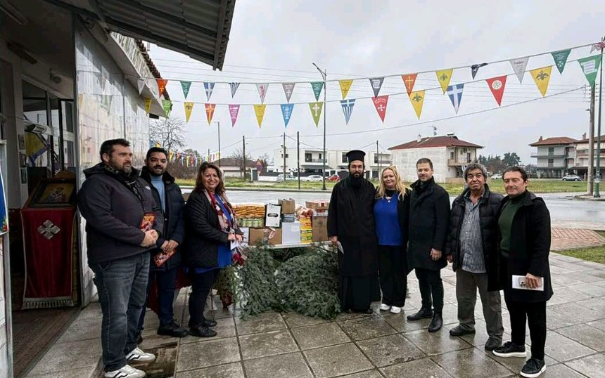 Στήριξη σε άπορες οικογένειες από τη ΔΕΕΠ Ν.Δ. Πιερίας