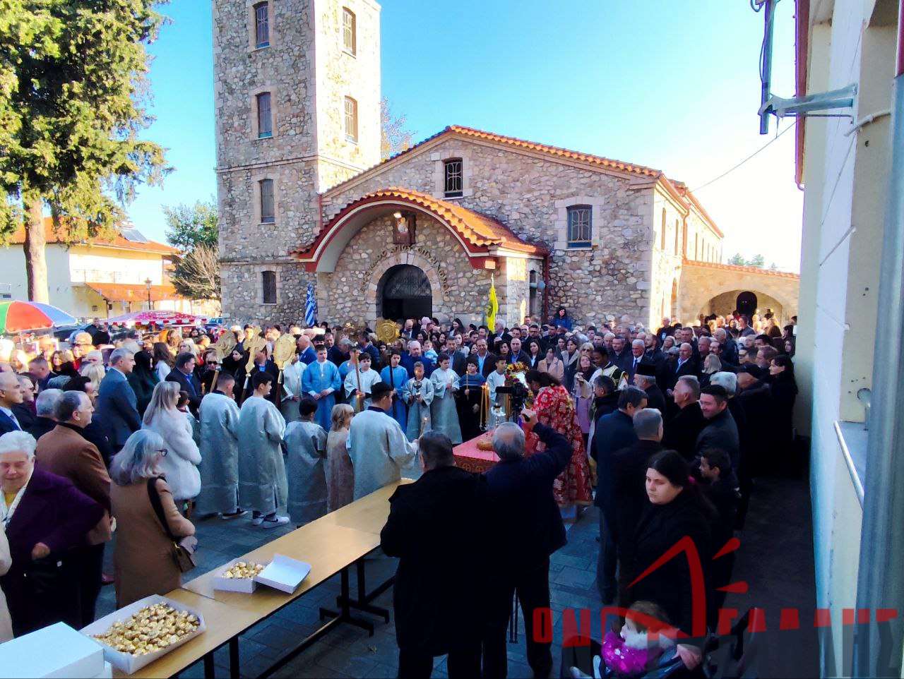 Λαμπρός εορτασμός στον Άγιο Σπυρίδωνα, που τίμησε τον άγιο του!