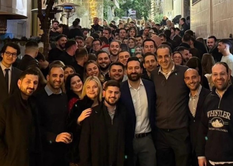 Χριστουγεννιάτικη συνάντηση Γρηγόρη Δημητριάδη με την οικογένεια της ΟΝΝΕΔ