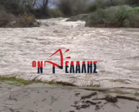 Πιερία: “Πνίγηκε” και το κωπηλατοδρόμιο του Ν.Ο. Κατερίνης (vid)