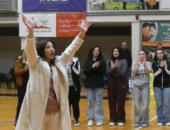 Τιμή στη Δήμητρα Τελίδου για το ιστορικό αγωνιστικό επίτευγμα