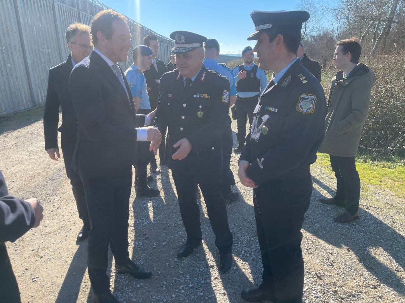 Έβρος: Επίσκεψη του Ολλανδού υπουργού Εξωτερικών στον φράχτη