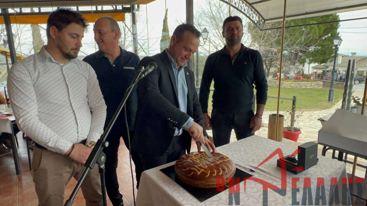 Κοπή βασιλόπιτας των Επισκευαστών Οχημάτων Πιερίας (vid)