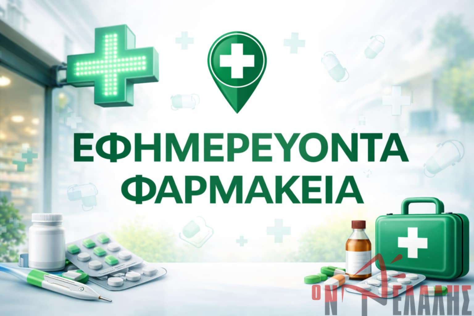 Τα εφημερεύοντα φαρμακεία σήμερα στην Κατερίνη