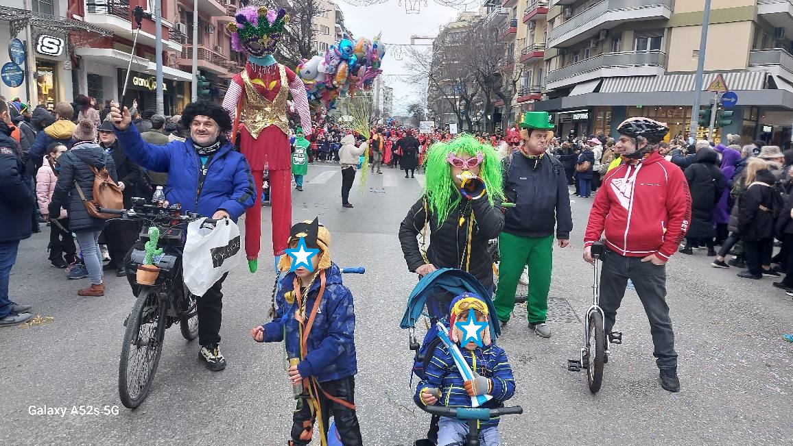 Masquerini 2026: Στην αποκριάτικη παρέλαση με τους Ελεύθερους Ποδηλάτες