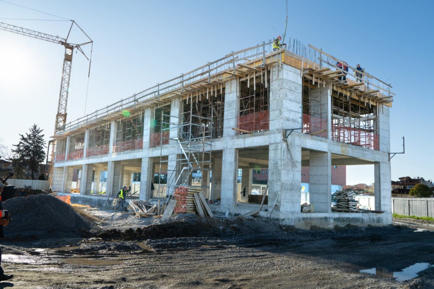 Με ταχείς ρυθμούς η κατασκευή του Μουσικού Σχολείου Κατερίνης