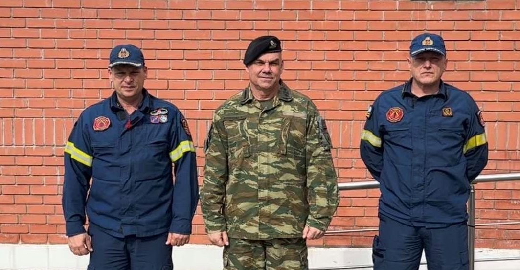 Στην Πυροσβεστική Λιτοχώρου ο νέος Διοικητής της Ταξιαρχίας