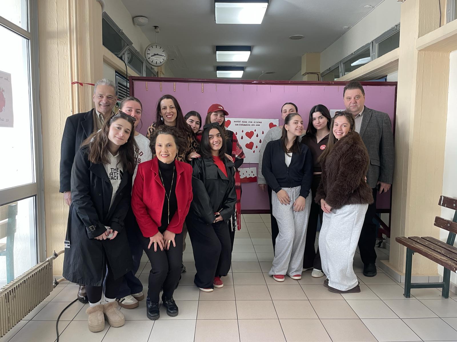 11η εθελοντική αιμοδοσία στο 5ο ΓΕΛ Κατερίνης