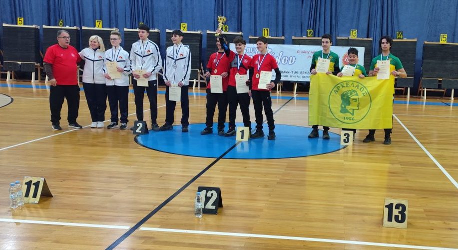 Αρχέλαος: Εξαιρετικές εμφανίσεις στο πρωτάθλημα τοξοβολίας U18