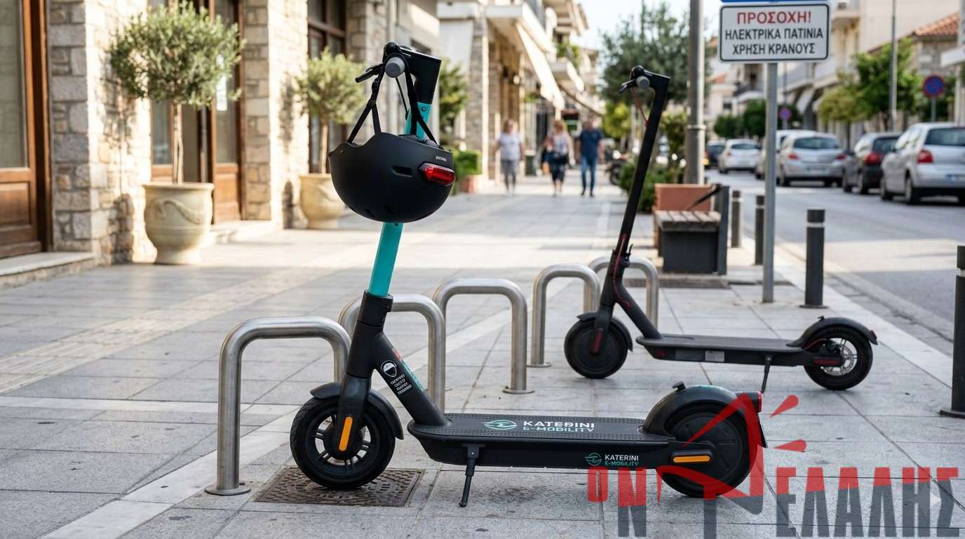 Κεντρική Μακεδονία: «Μπλόκα» για κράνος σε ηλεκτρικά πατίνια και μηχανάκια